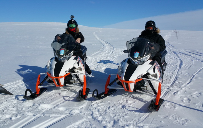 ArcticVIP snowmobile